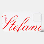 Stefanie - beau coque iphone (Verso (horizontal))