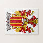 Steffen Family Crest Legpuzzel (Horizontaal)