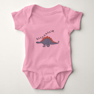 Stegosaurus - Baby Jersey Bodysuit