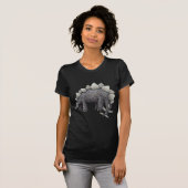 Stegosaurus Cartoon T-shirt (Voorkant volledig)