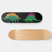 Stegosaurus Dinosaur Animal Skateboard (Horizontaal)