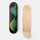 Stegosaurus Dinosaur Animal Skateboard (Voorkant)
