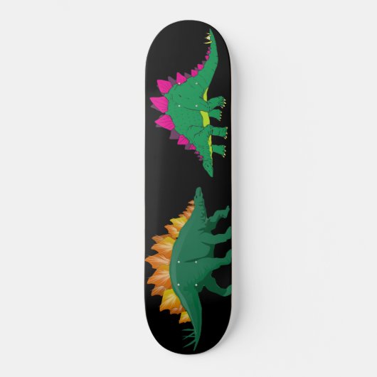 Stegosaurus Dinosaur Animal Skateboard (Voorkant)