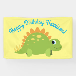 Stegosaurus Dinosaur Birthday Party Spandoek