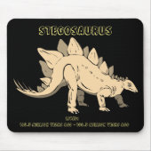 Stegosaurus Dinosaur Muismat (Voorkant)