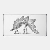 Stegosaurus Dinosaur Skeleton Fossil Bureaumat (Voorkant)