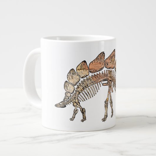 Stegosaurus Extra Grote Beker (Voorkant links)