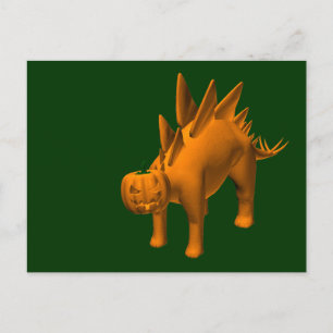 Stegosaurus halloweenis briefkaart