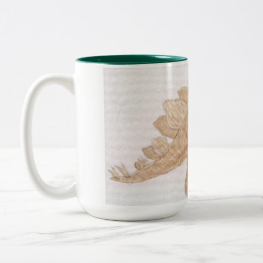 Stegosaurus Jumbo Coffee Mok (Links)