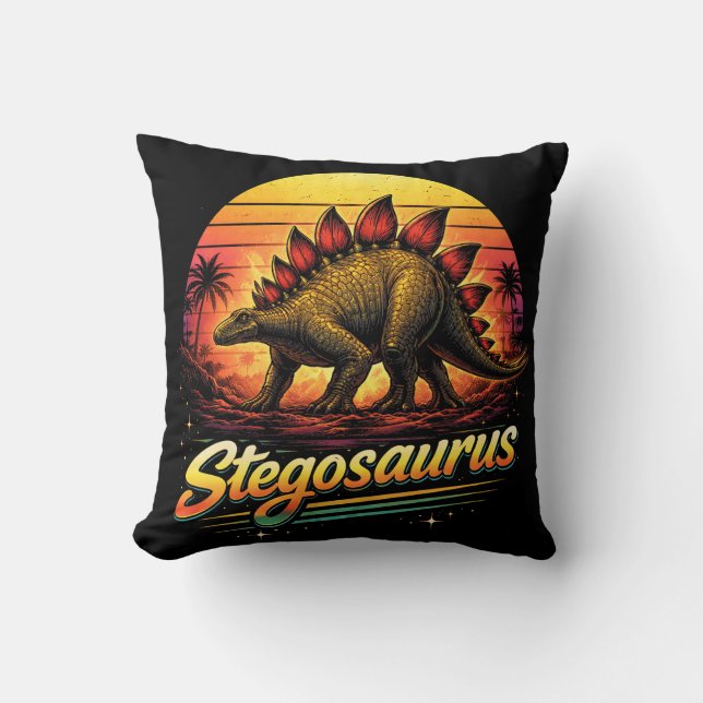 Stegosaurus Kussen (Voorkant)