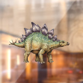 Stegosaurus  raamsticker (Vel 2)