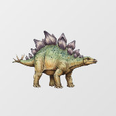 Stegosaurus  raamsticker (Vel)