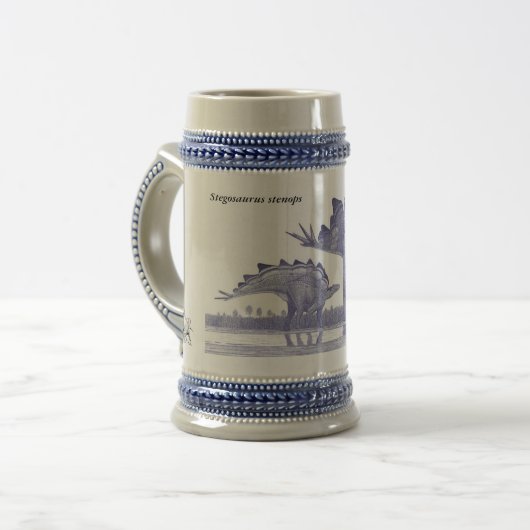 Stegosaurus Stein Dinosaur Mug Gregory Paul (Devant gauche)