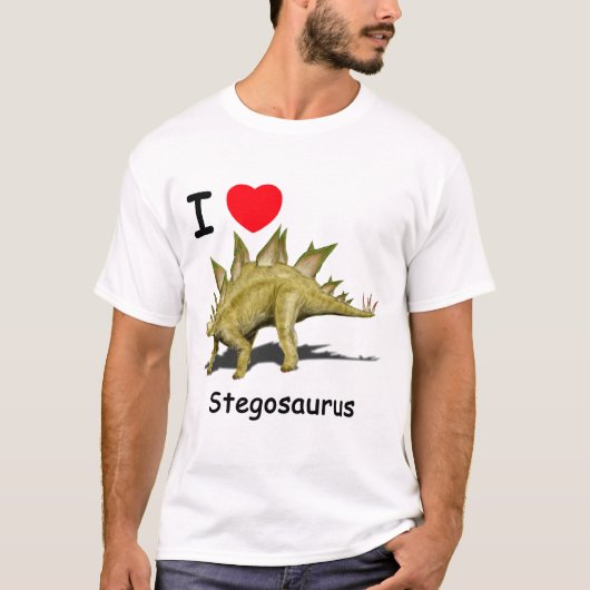 Stegosaurus t-shirt (Voorkant)