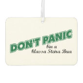 Steiermark Österreich laat paniek in een steira bu Luchtverfrisser (Achterkant)