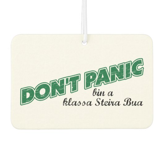 Steiermark Österreich laat paniek in een steira bu Luchtverfrisser (Voorkant)