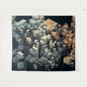 Steiger vectorkunst wandkleed (Voorkant (horizontaal))