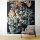 Steiger vectorkunst wandkleed (In situ)