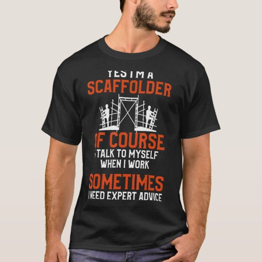 Steigerbouwer Expert Steiger Bouwer Steigers 1 T-shirt (Voorkant)