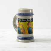 Stein, advocaat van de rechten van mannen bierpul (Voorkant links)