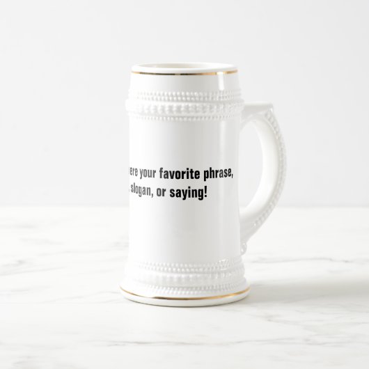 Stein-Mok (22 oz) Bierpul (Voorkant rechts)