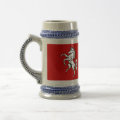 Stein Mok met Flag of Kent, Engeland (Links)