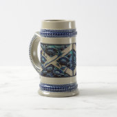 Stein Mok met Scottish Thistles Design (Voorkant links)