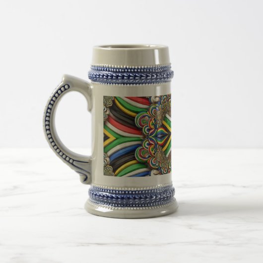 Stein Mok met Zuid-Afrikaanse kleuren Design (Links)