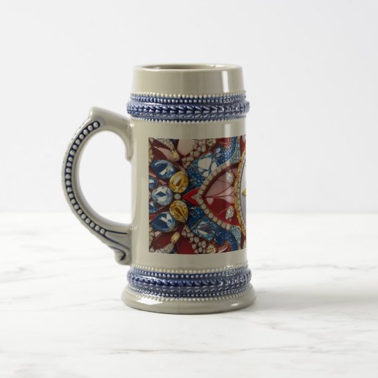 Stein Mug aux couleurs colombiennes (Gauche)