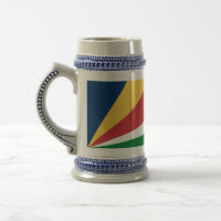 Stein Mug aux couleurs des Seychelles Design