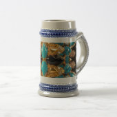 Stein Mug avec Bahamas Colors Design (Devant droit)