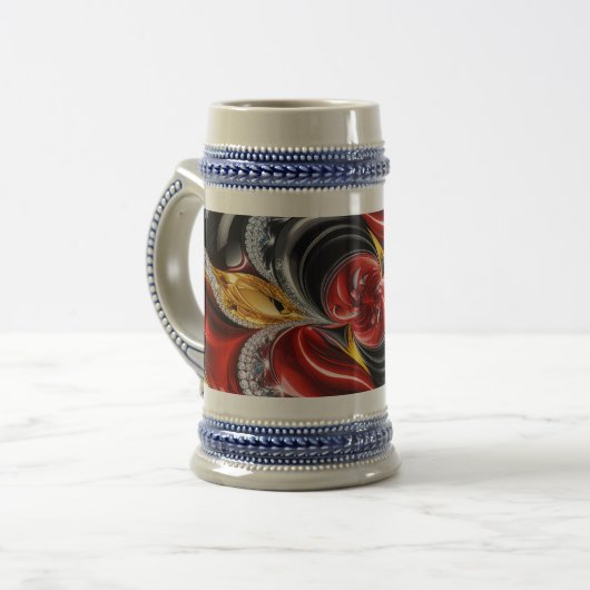 Stein Mug avec design de couleurs allemandes (Devant gauche)