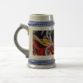 Stein Mug avec design de couleurs allemandes (Gauche)