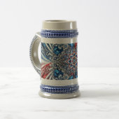 Stein Mug avec design de couleurs françaises (Devant gauche)