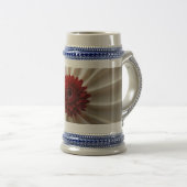 Stein Mug avec design de couleurs japanase (Devant droit)