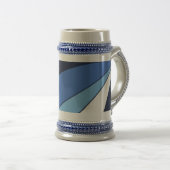 Stein Mug avec drapeau de Columbia, Caroline du Su (Devant droit)