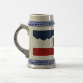 Stein Mug avec drapeau de l'Utah, États-Unis (Gauche)
