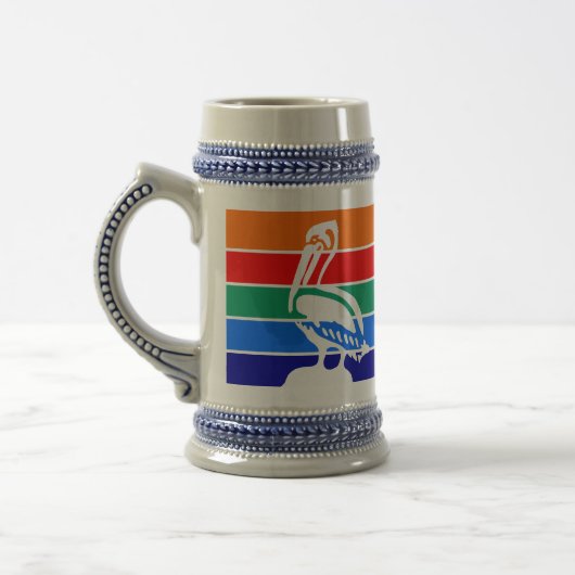 Stein Mug avec drapeau de Saint-Pétersbourg (Gauche)