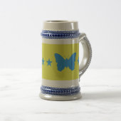 Stein Mug avec le drapeau de Bady Bassitt, Brésil (Devant droit)