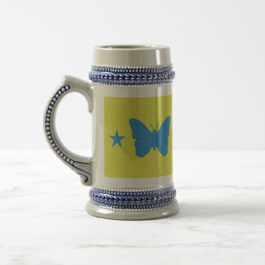 Stein Mug avec le drapeau de Bady Bassitt, Brésil (Gauche)