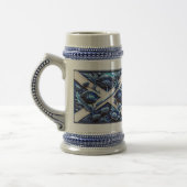 Stein Mug avec Scottish Thistles Design (Gauche)
