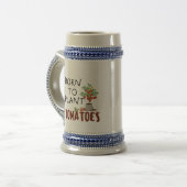Stein mug avec une citation marrante de jardinier (Devant gauche)