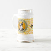Stein Mug - Boston Terrier Gentleman avec Monocle (Devant gauche)