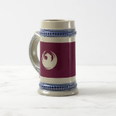 Stein Mug with Flag of Phoenix City, Arizona (Devant gauche)