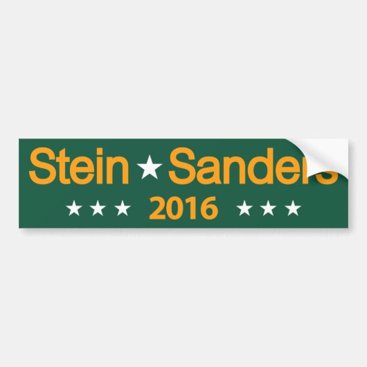 Stein Sanders 2016 Bumpersticker (Voorkant)