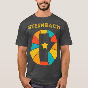Steinbach Manitoba Canada Vintage Distress Souve T-shirt