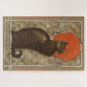 Steinlein Cat Art Nouveau Advertisation Animals Legpuzzel (Horizontaal)