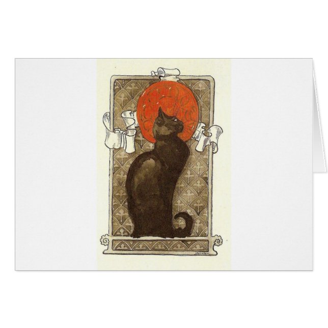 Steinlein's Cat - Art Nouveau (Voorkant Horizontaal)