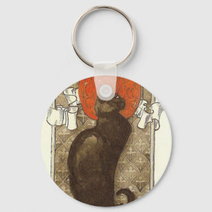 Steinlein's Cat - Art Nouveau Sleutelhanger