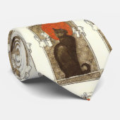 Steinlein's Cat - Art Nouveau Stropdassen (Opgerold)